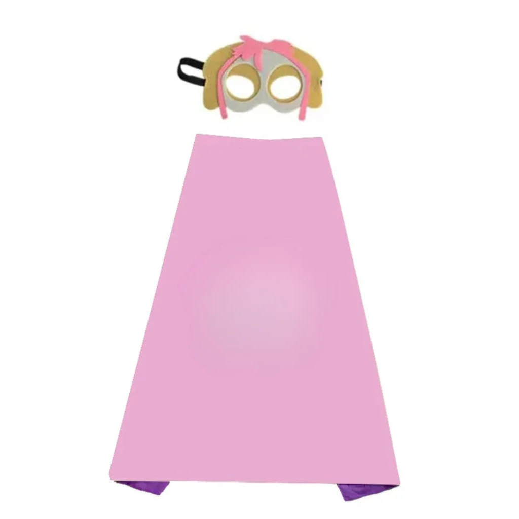 Halloween Costumes Kids Cape Mask Costume Set - Image 5