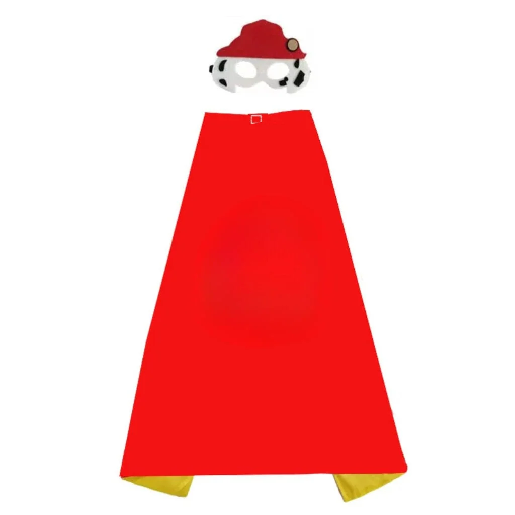 Halloween Costumes Kids Cape Mask Costume Set - Image 3