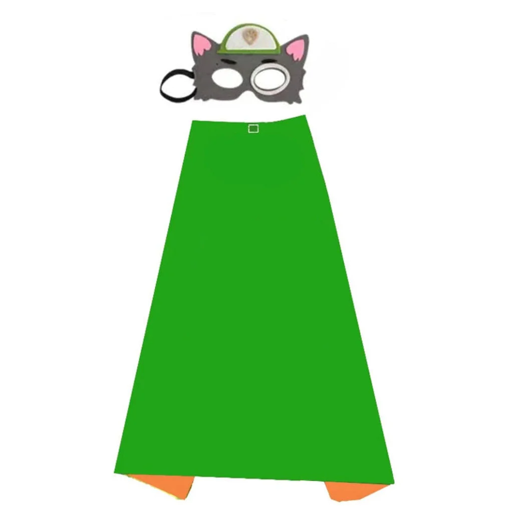 Halloween Costumes Kids Cape Mask Costume Set - Image 6