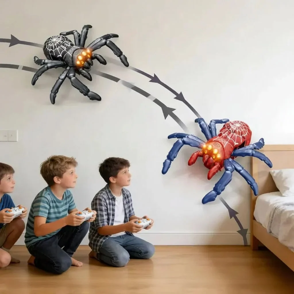 Halloween Toys Remote Control Spider Decoration Jumping - Image 2