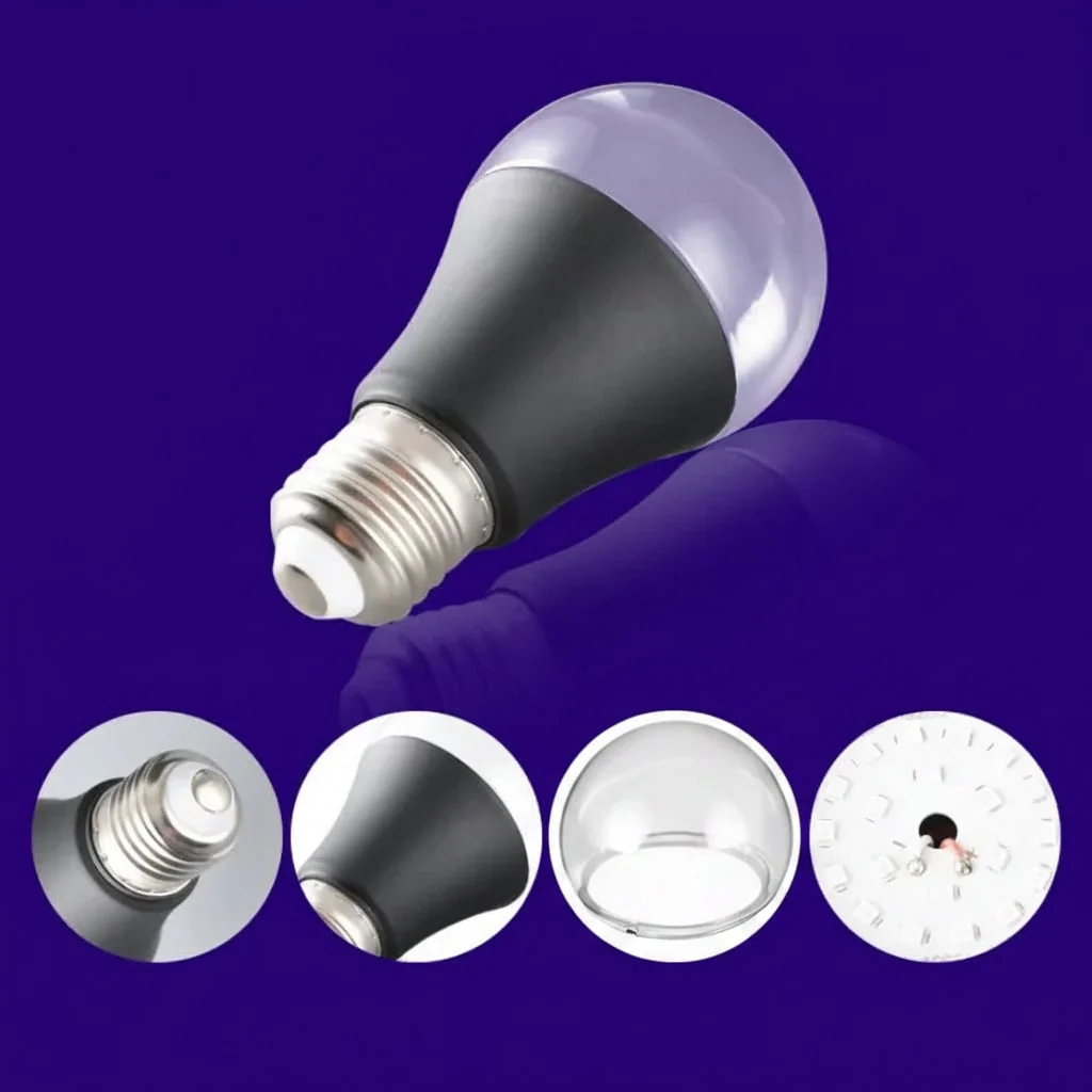 Halloween Decoration Black Light Bulb UV Glow Effect - Image 5