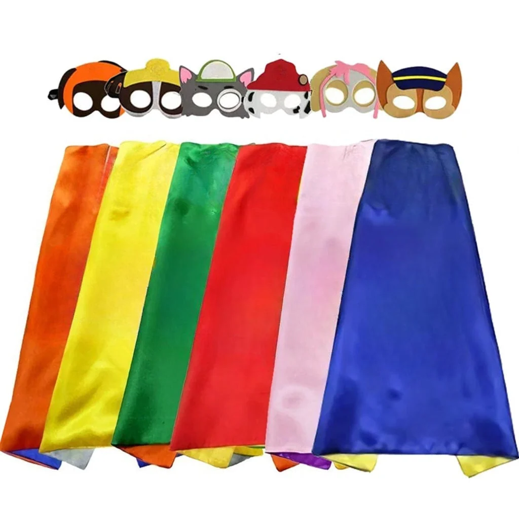 Halloween Costumes Kids Cape Mask Costume Set - Image 4