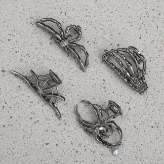 Halloween Accessories Hair Clips Spider Bat Designs