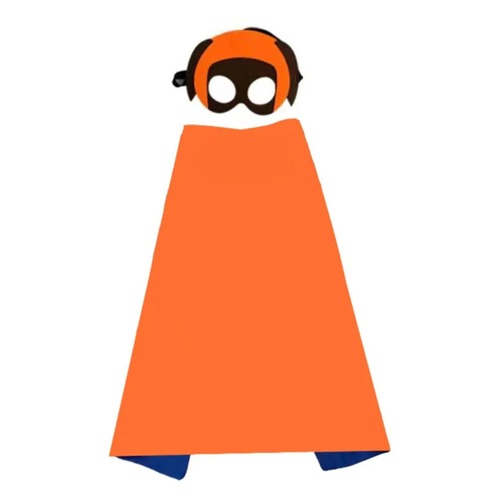 Halloween Costumes Kids Cape Mask Costume Set - Image 7