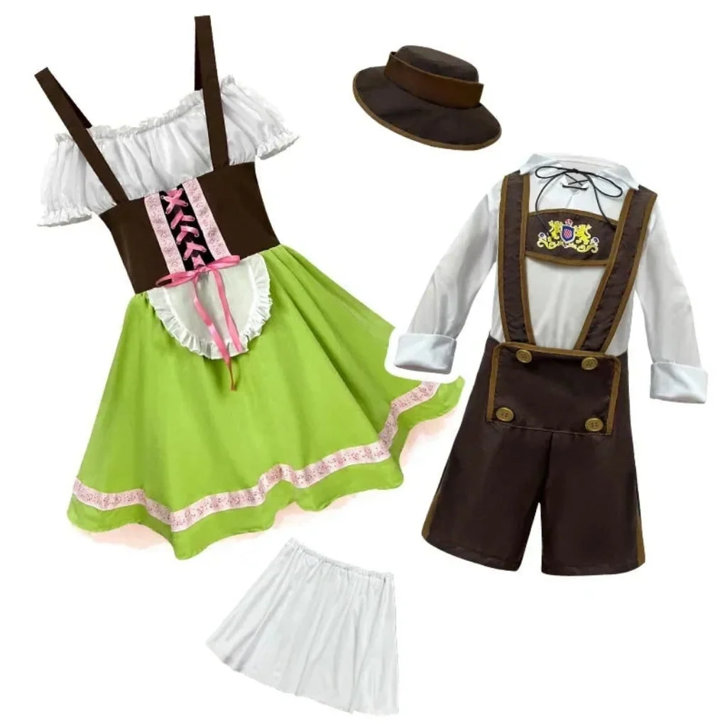 Halloween Costumes Festive Outfit Traditional Set - Image 3
